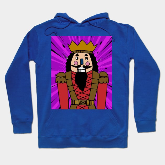 Nutcracker Figures Walnuts Hoodie by flofin